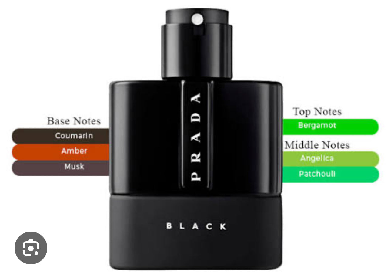 Prada Black Luna Rossa