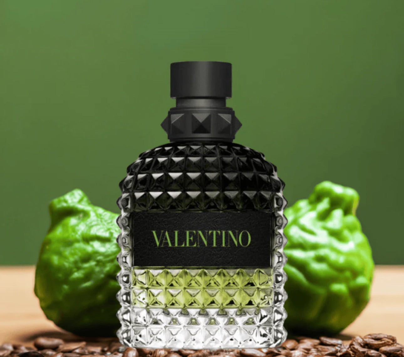 Valentino Born in Roma Green Stravaganza